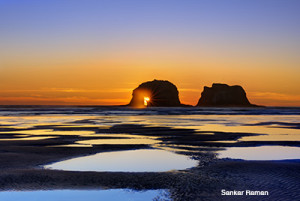 Twin Rock, Rockaway Beach, OR.